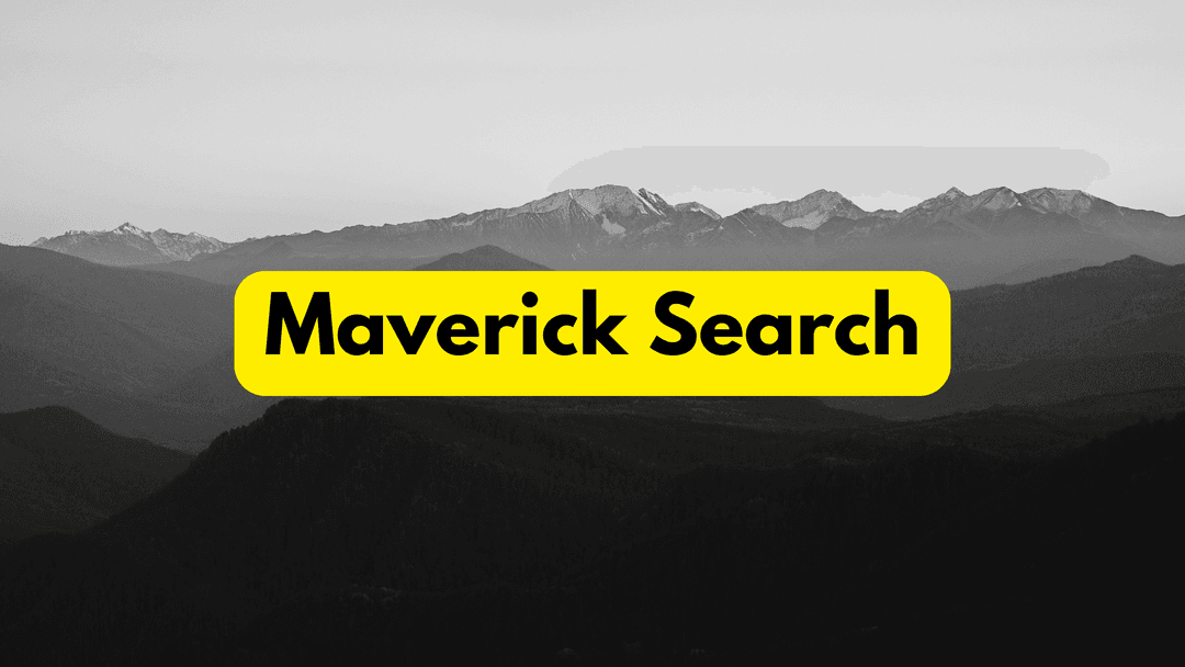 Maverick Search